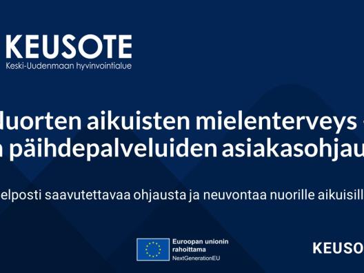 Nuorten aikuisten mielenterveys – ja päihdepalveluiden asiakasohjaus, Helposti saavutettavaa ohjausta ja neuvontaa nuorille aikuisille