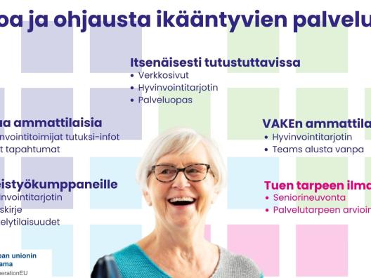 Tietoa ja ohjausta ikääntyvien palveluista