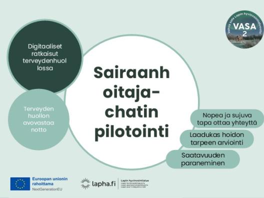 Digitaalinen ratkaisu terveydenhuollossa, Sairaanhoitaja-chat tavoitteineen