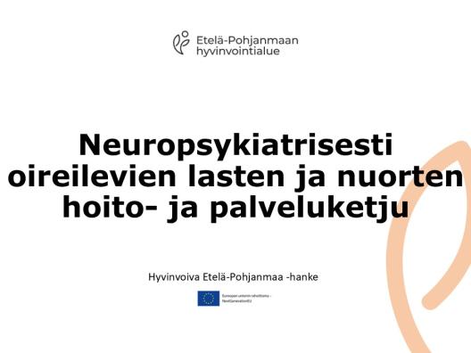 Neuropsykiatrisesti oireilevien lasten ja nuorten hoito- ja palveluketju