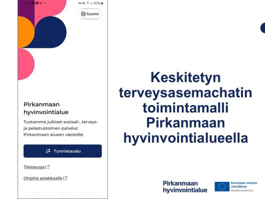 OmaPirha Digiklinikan aloituskuva ja toimintamallin otsikko