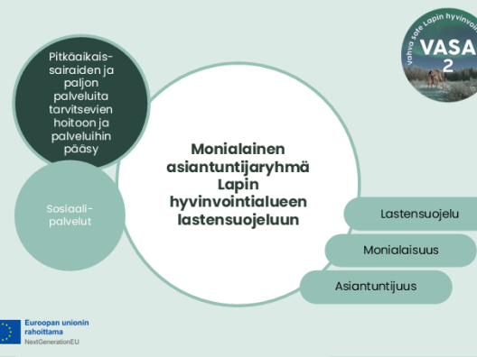 Monialainen asiantuntijaryhmä Lapin lastensuojeluun kansikuva.