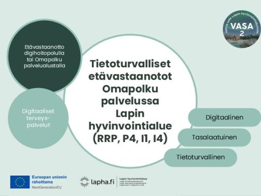 Tietoturvallinen etävastaanotto Omapolulla