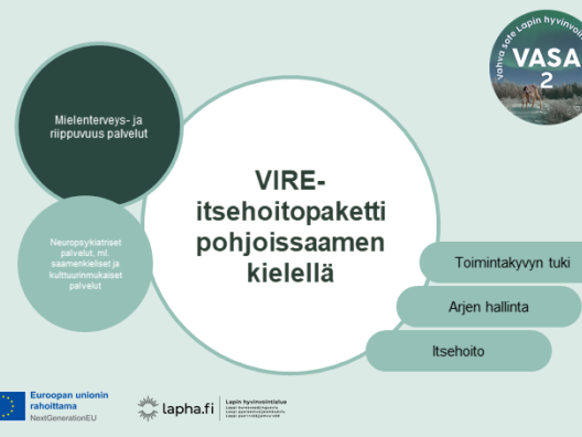 VIRE-itsehoitopaketti -toimintamallin kansikuva