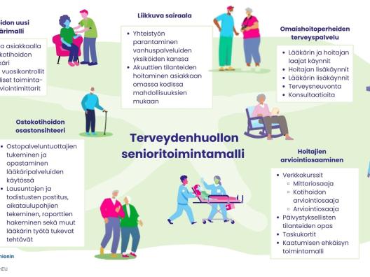 Terveydenhuollon senioritoimintamallin kuvaus