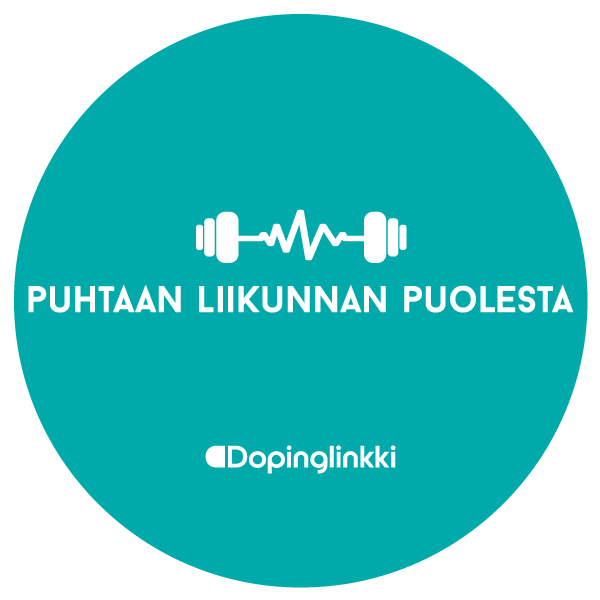 Puhtaan liikunnan puolesta -tunnus