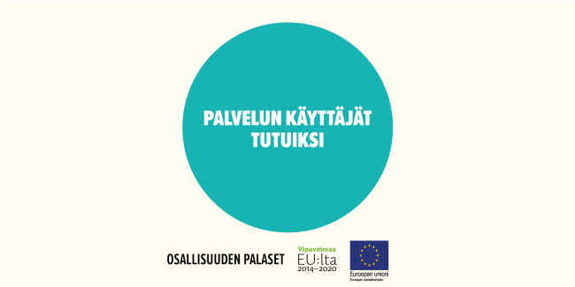 Palvelun käyttäjät tutuiksi -toimintamallin kansikuva.