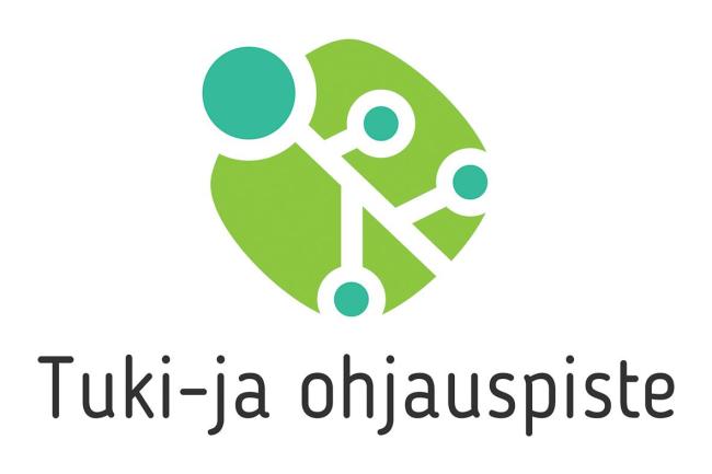 Tuki- ja ohjauspistetoiminnan logo