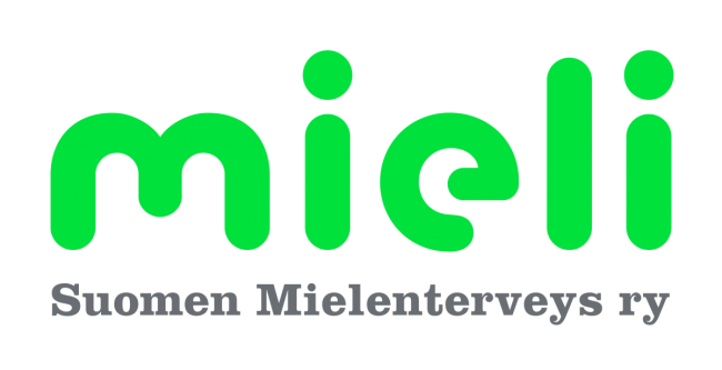 MIELI ry:n vihreä logo