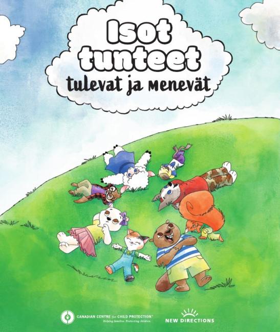 Isot tunteet tulevat ja menevät-lastenkirja