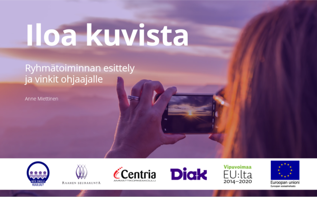 Iloa kuvista -ryhmätoiminta