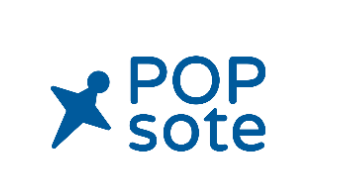 POPsote-hankekokonaisuuden virallinen logo