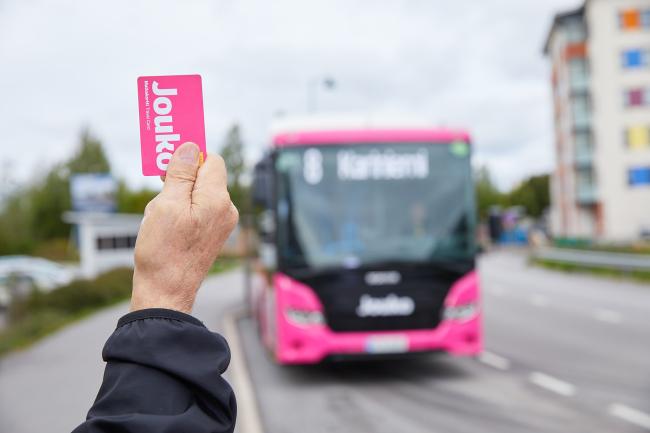 Lappeenrannan joukkoliikenne on nyt Jouko.