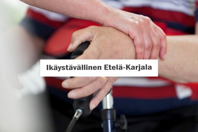 Ikäystävällinen Etelä-Karjala -hankkeen kansikuva Innokylässä