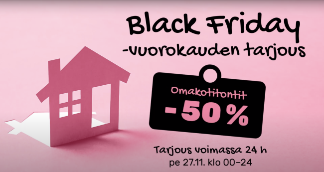 Lapuan Black Friday -tonttikampanja