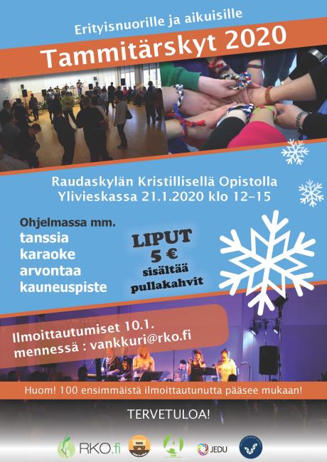 Tammitärsyt on alueellinen tapahtuma erityisnuorille ja aikuisille. Tapahtuma mahdollistaa ystävien kohtaamisen ja uusien ihmissuhteiden solmimisen musiikin ja muun mukavan tekemisen yhteydessä