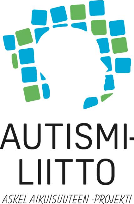 Autismiliiton Askel aikuisuuteen -projektin logo