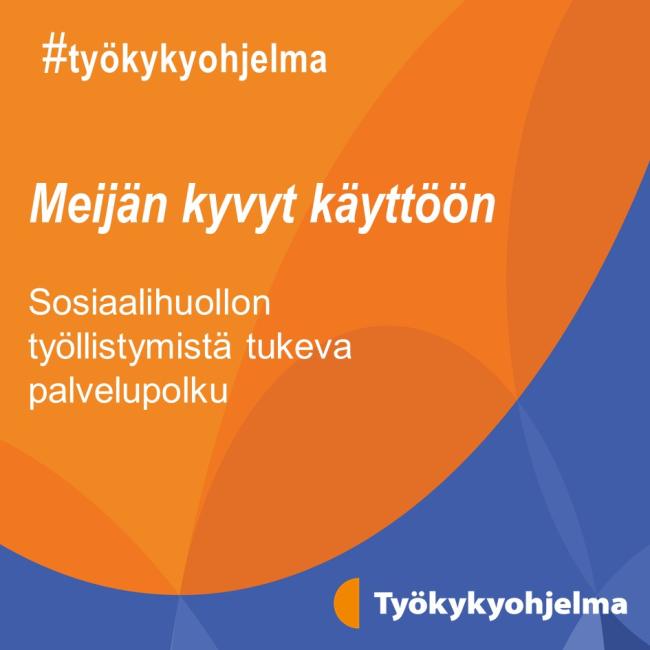 Sosiaalihuollon työllistymistä tukeva palvelupolku - kansikuva