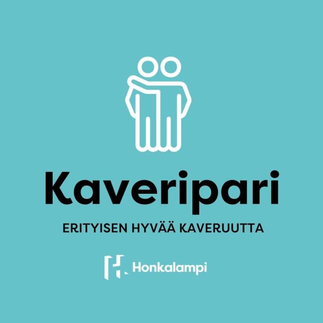Kaveripari, kuvassa kaksi hahmoa vierekkäin,