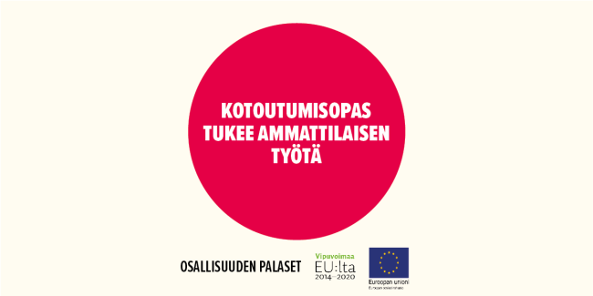 Osallisuuden palaset: Kotoutumisopas tukee ammattilaisen työtä