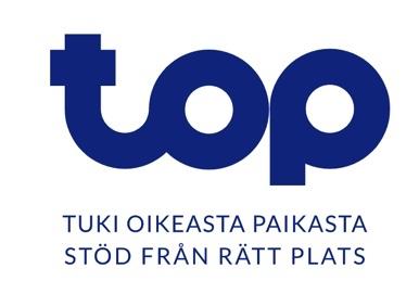 hankkeen logo ja nimi suomeksi ja ruotsiksi