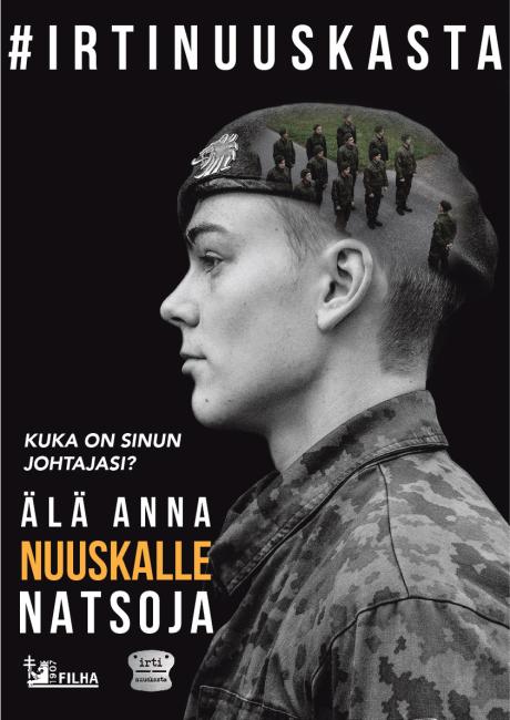 Irti nuuskasta -hankkeen juliste