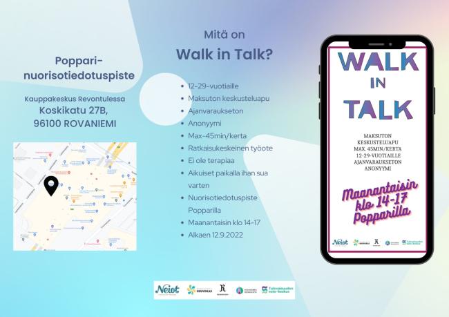 Walk in talk toiminta