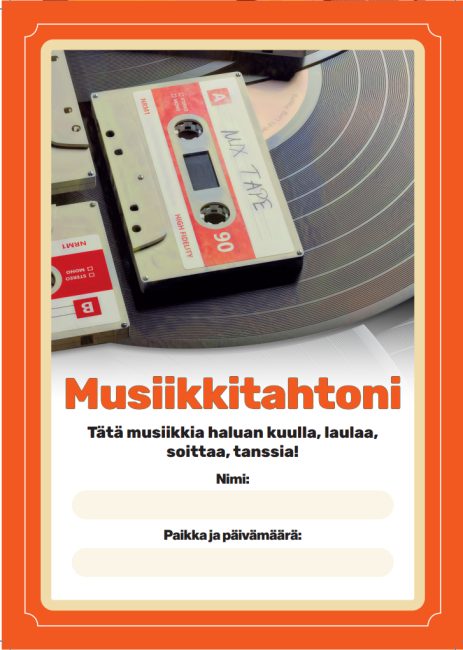 musiikkitahtovihkon kansi