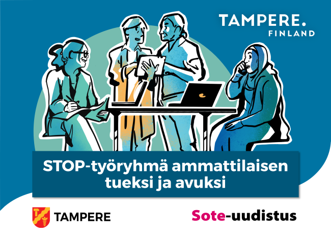 STOP- työryhmän mainoskuva