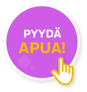 Pyydä apua -napin logo