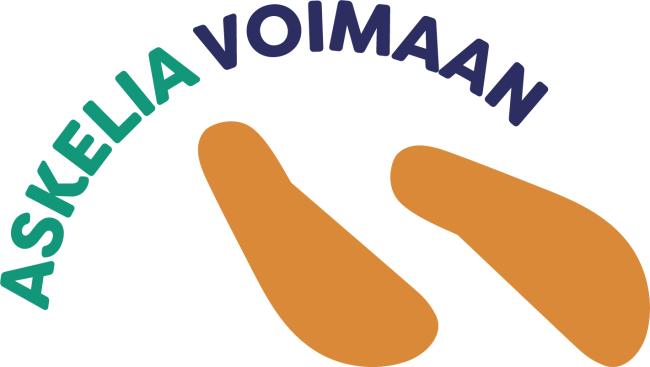 Askelia voimaan -logo