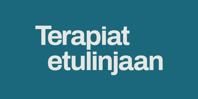 Terapiat etulinjaan -logo