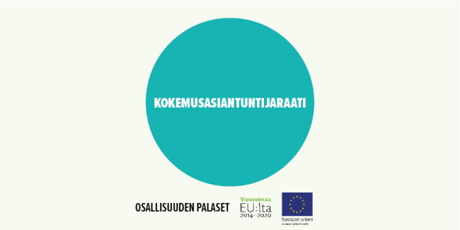 Kokemusasiantuntijaraati-toimintamalli kuuluu kokonaisuuteen Osallisuuden palaset.