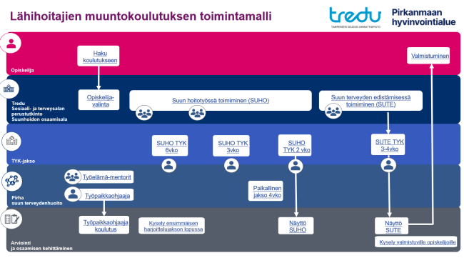 Lähihoitajien muuntokoulutus hammashoitajiksi