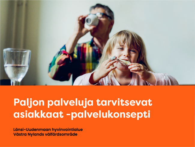 Paljon palveluja tarvitsevat asiakkaat -palvelukonsepti