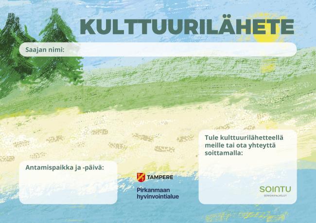 kulttuurilähetteen etupuoli