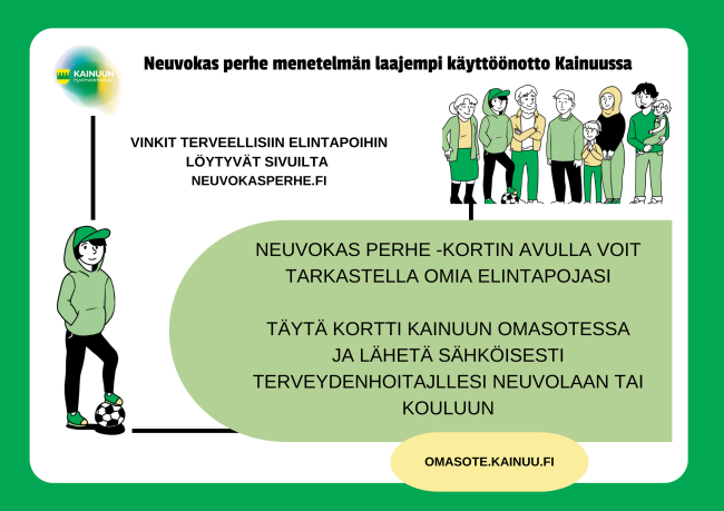 Neuvokas perhe menetelmän laajempi käyttöönotto Kainuussa