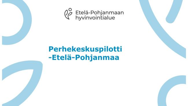 Perhekeskuspilotti kansikuva