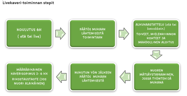 Kaveritoiminnan stepit