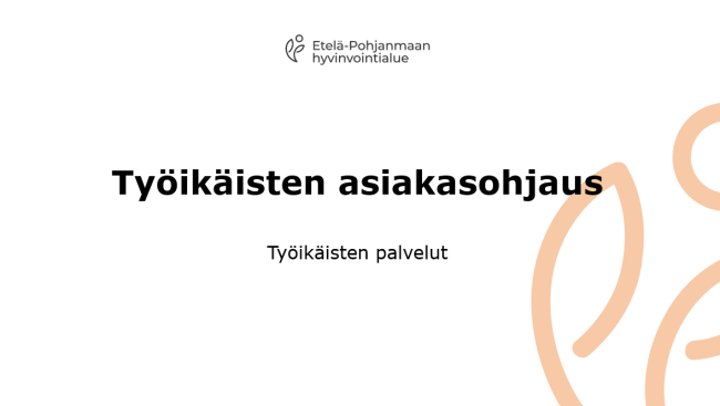 Työikäisten asiakasohjaus