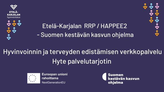 Etelä -Karjalan RRP/HAPPEE2 Suomen kestävän kasvun ohjelma