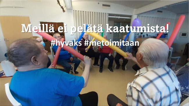 Meillä ei pelätä kaatumista! #hyvaks #metoimitaan