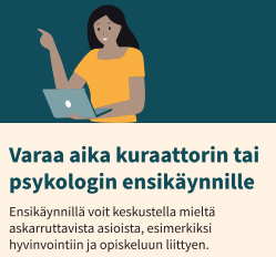 Ensikäynnin sähköinen ajanvaraus