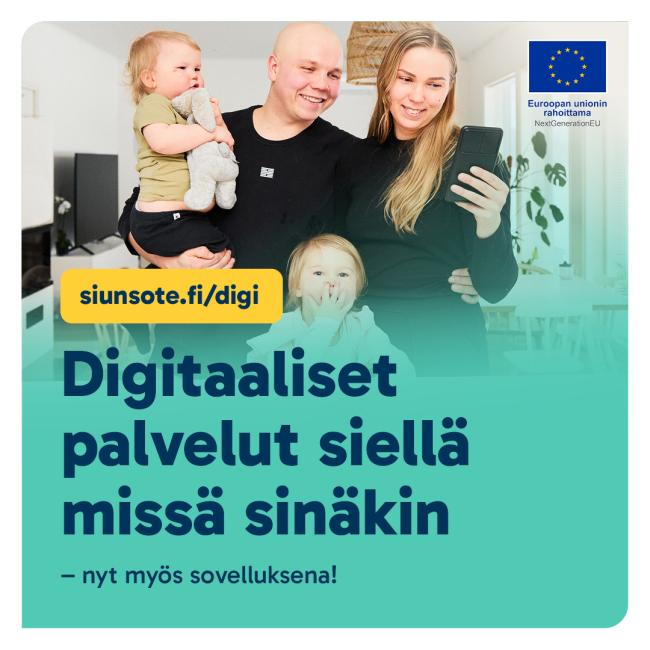 Digitaaliset palvelut siellä missä sinäkin