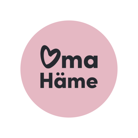 Oma Hämeen logo vaaleanpunainen