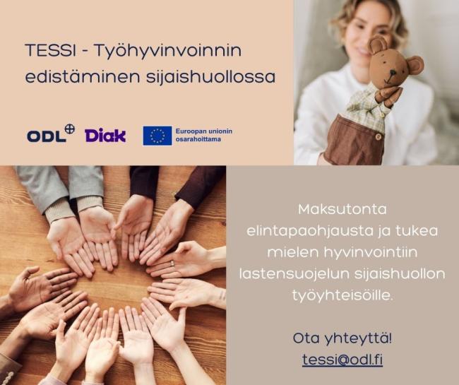TESSI – Työhyvinvoinnin edistäminen sijaishuollossa