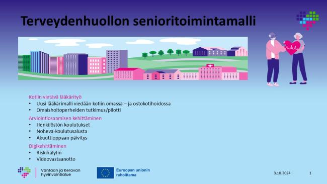 Terveydenhuollon senioritoimintamalli