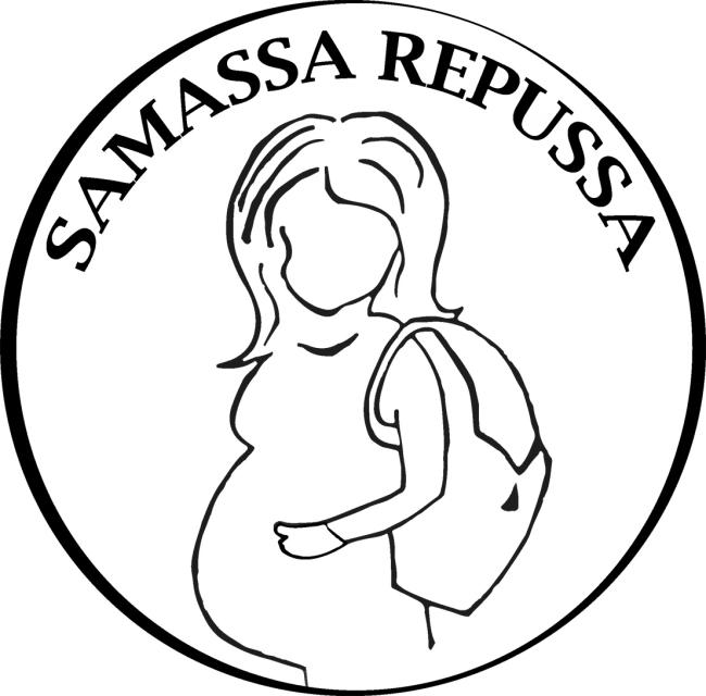 Samassa repussa hankkeen logo