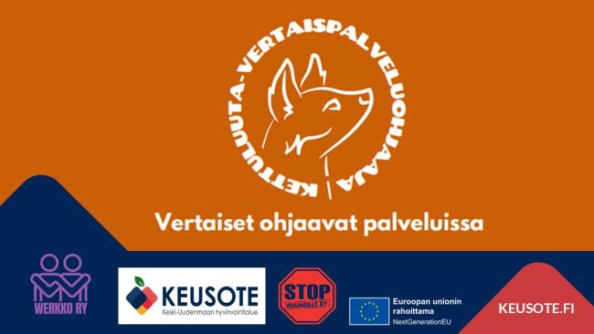 Kettuluuta vertaispalveluohjaaja. Vertaiset ohjaava palveluissa.