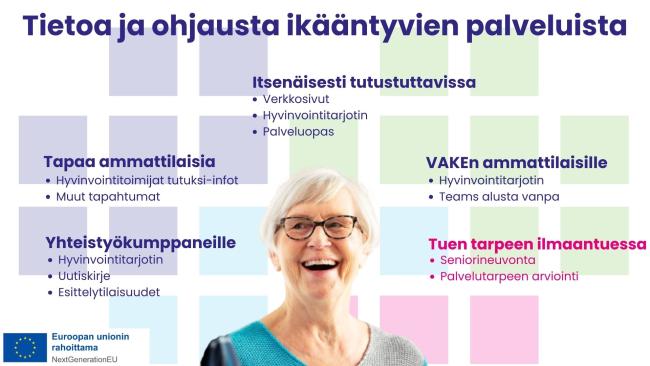 Tietoa ja ohjausta ikääntyvien palveluista